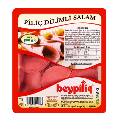 Piliç Dilimli Salam