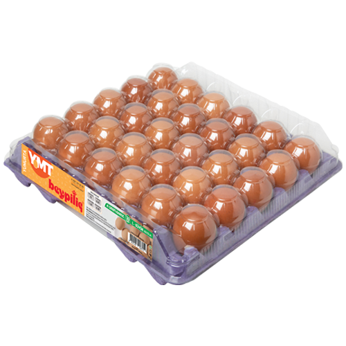 Brown L Eggs with Covers Boxed